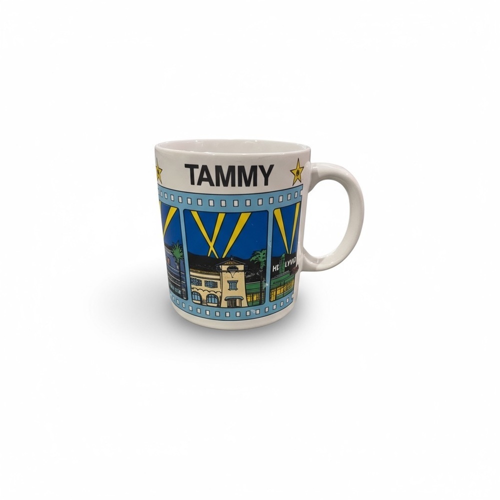 VINTAGE UNIVERSAL STUDIOS Hollywood Themed Universal Studios “Tammy” Coffee Mug